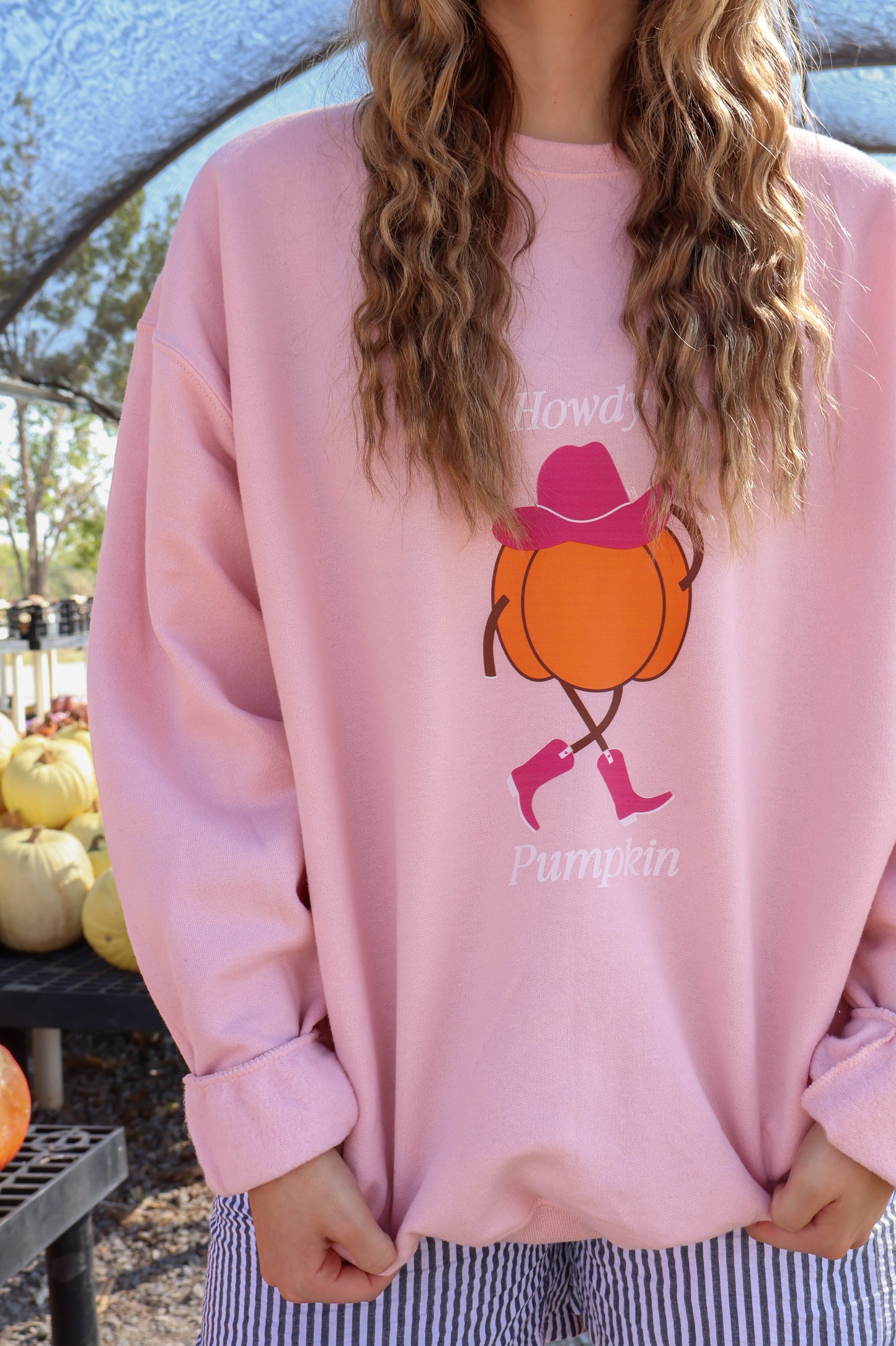 Howdy Pumpkin Sweatshirt