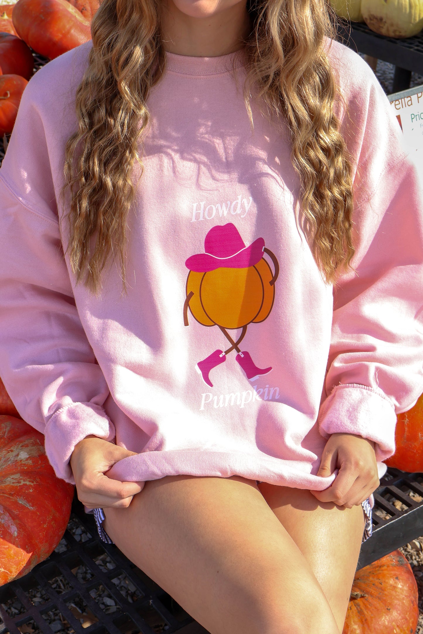 Howdy Pumpkin Sweatshirt