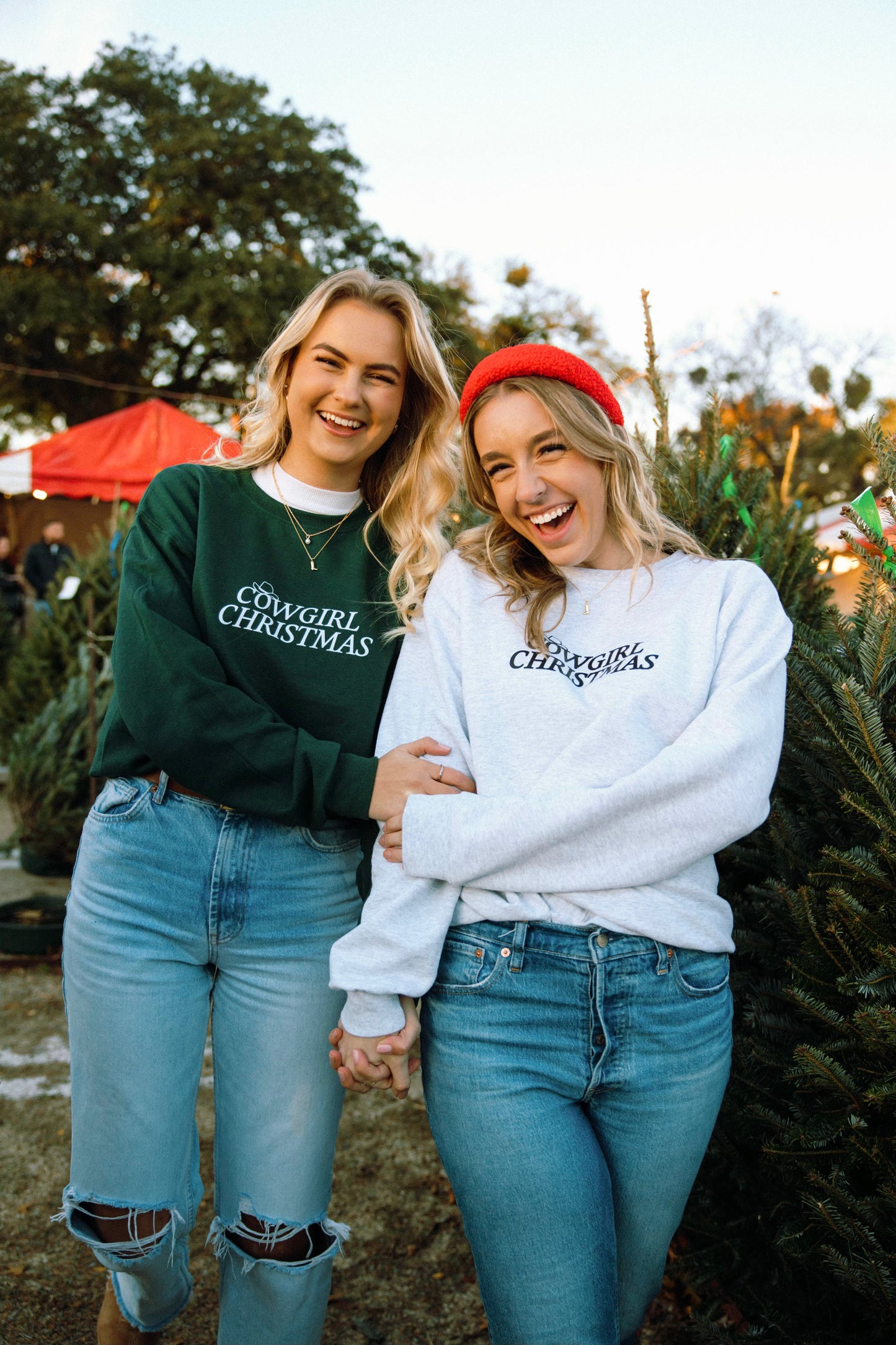 COWGIRL CHRISTMAS SWEATSHIRT