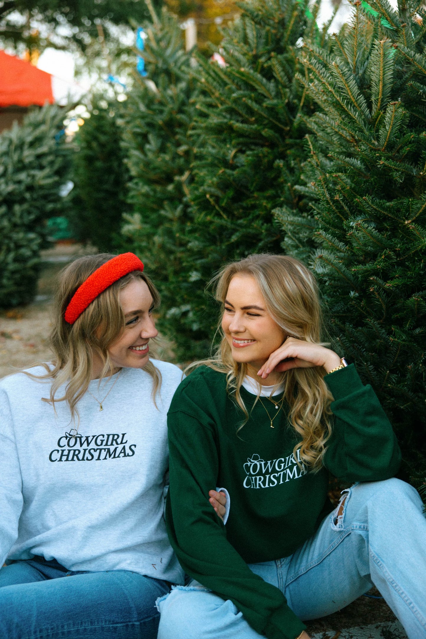 COWGIRL CHRISTMAS SWEATSHIRT